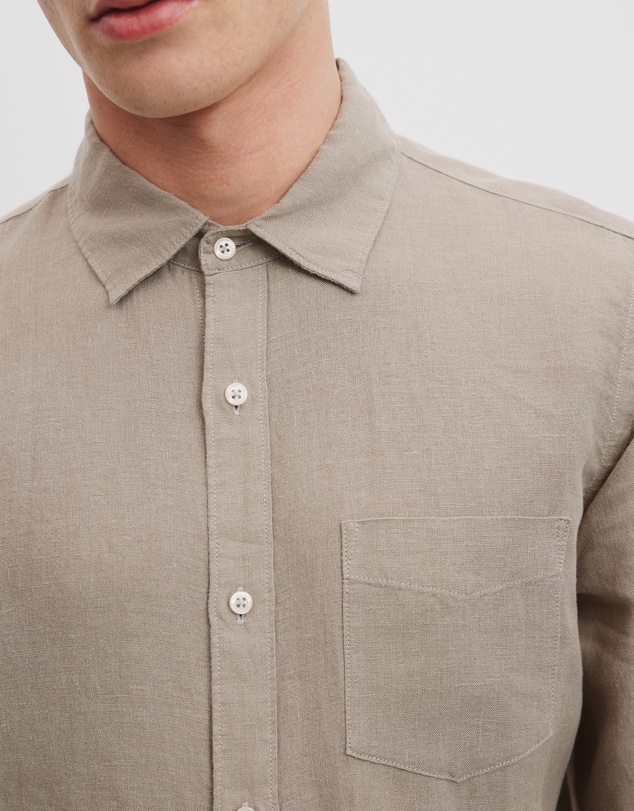 Country Road - Organically Grown Linen Regular Fit Shirt
