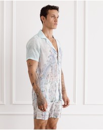 Aqua Blu Australia - Triomphe Jean Short Sleeve Shirt