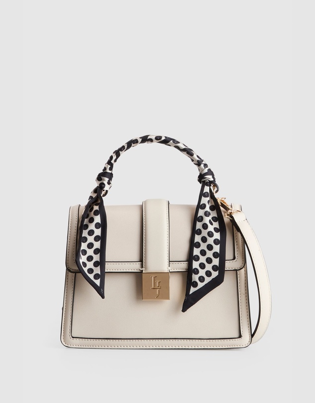 Laura Jones - Scarf Top Handle Bag