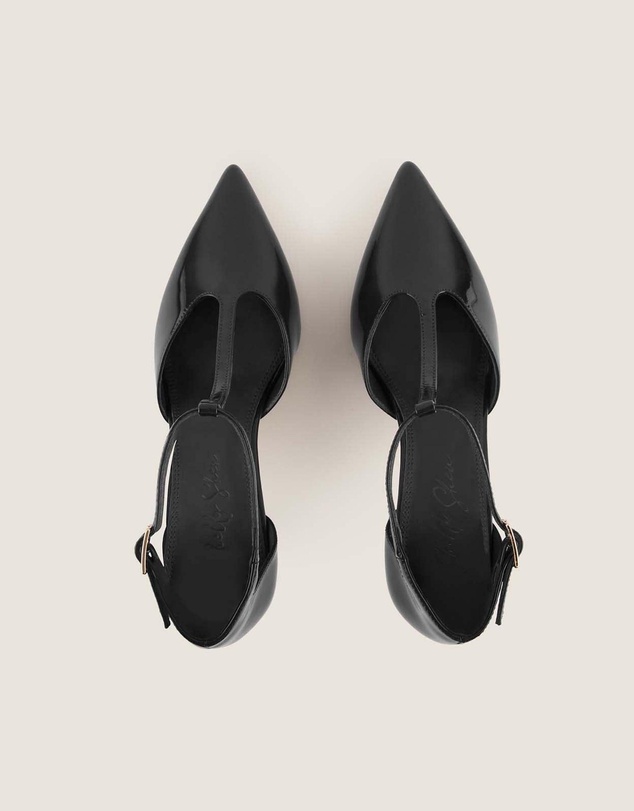 Shelly Shen - Maven High Heels Black Patent