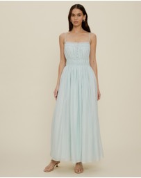 The Fated - Rosie Gathered Midi Dress