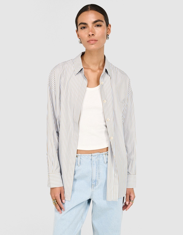 Staple the Label - Muse Stripe Shirt