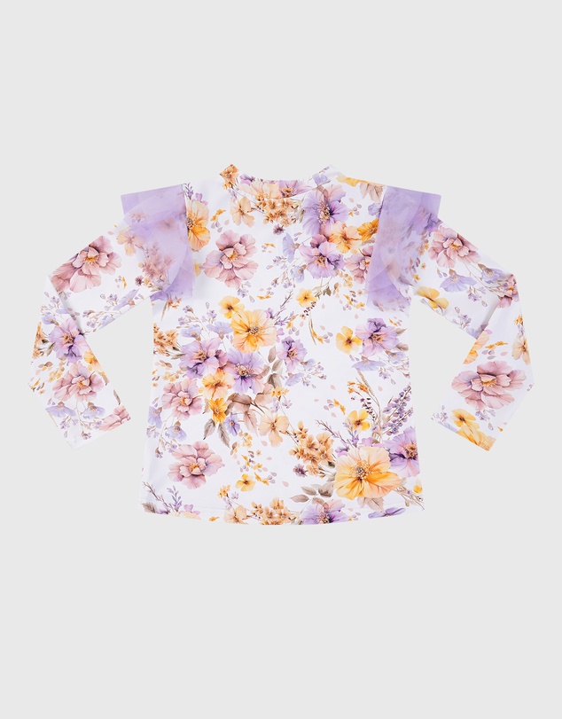 Aqua Blu Kids - Fleur Long Sleeve Rash Vest - Babies