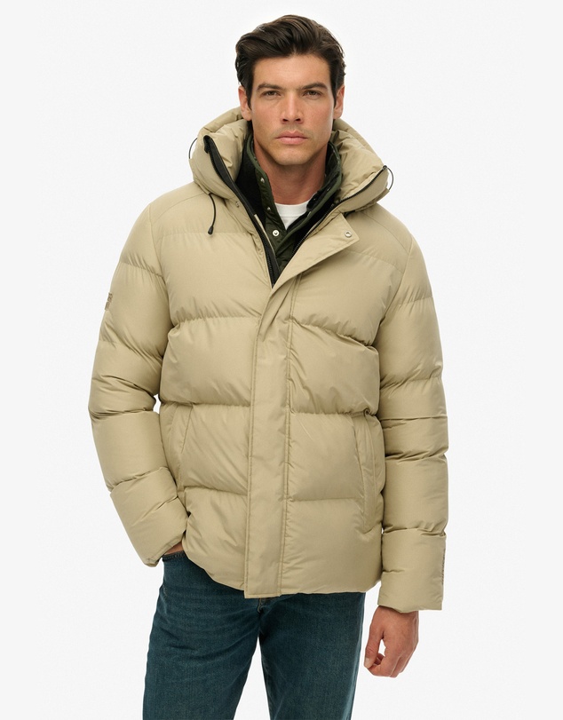 Superdry - Hooded 5 Baffle Sports Puffer