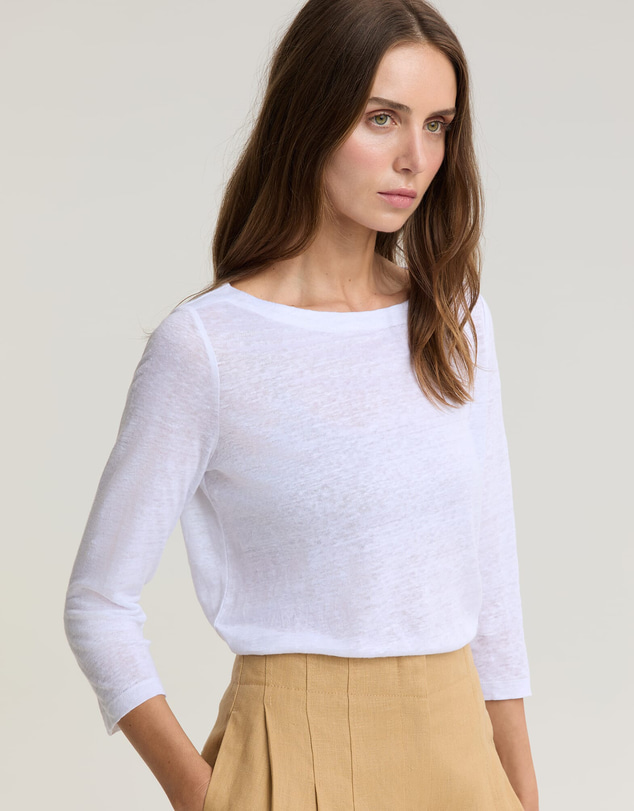 Sportscraft - Cecile Foil Linen Top