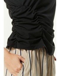 NEXT - Ruched Cap Sleeve Top