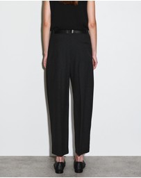COS - Pleated Barrel-Leg Wool Trousers