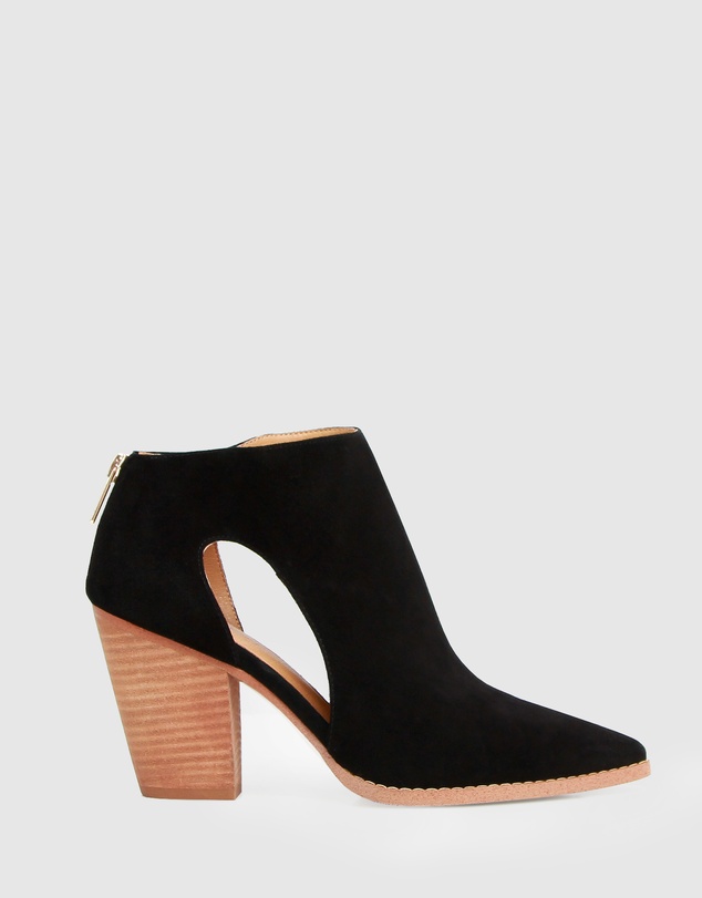 Belle & Bloom - Midnight Special Suede Ankle Boot