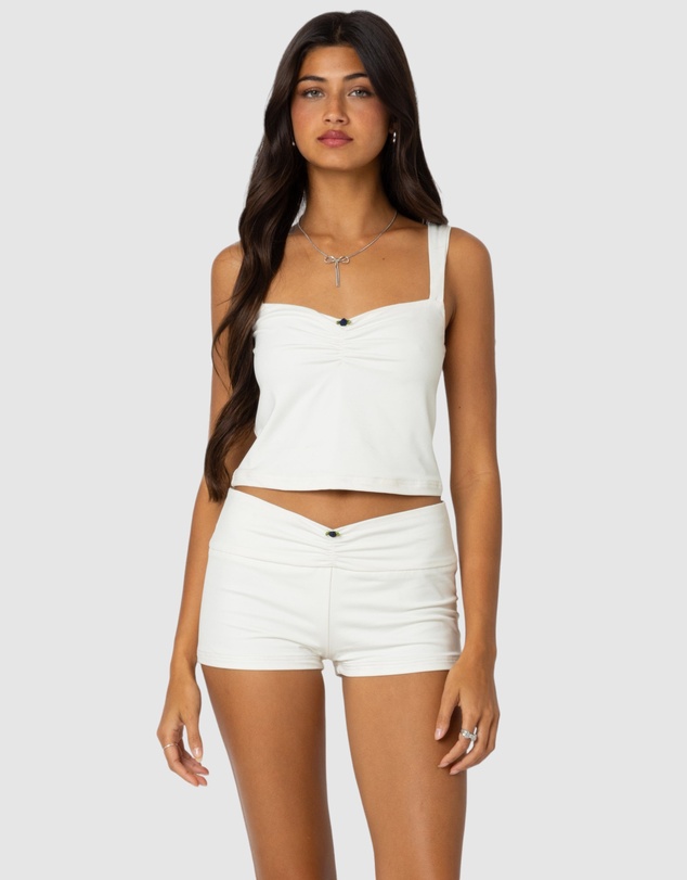 EDIKTED - Cassi Cinched Tank Top