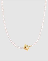 Haze & Glory - ICONIC EXCLUSIVE - Necklace Rainbow Love 925 Sterling Silver Gold-Plated