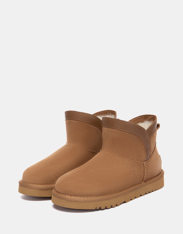 EVERAU - Australian Shepherd Ugg Mini Wintra Cow Suede Upper UGG Boots