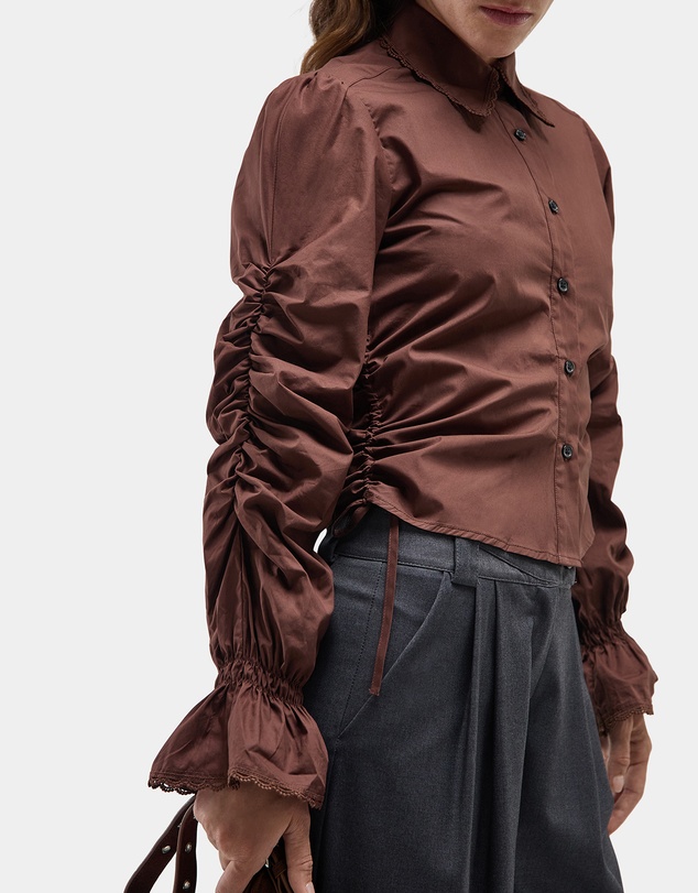 Laagam - Sultana Ruched Shirt