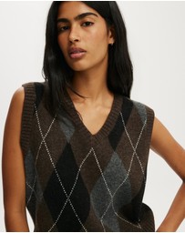 Cotton On - V-Neck Slouch Vest