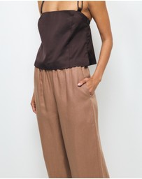 AERE - Juna Relaxed Linen Pants