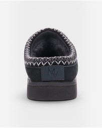 Mia Vita - Zap Slipper - Charcoal