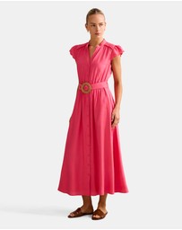 Forever New - Serafina Scallop Edge Midi Dress