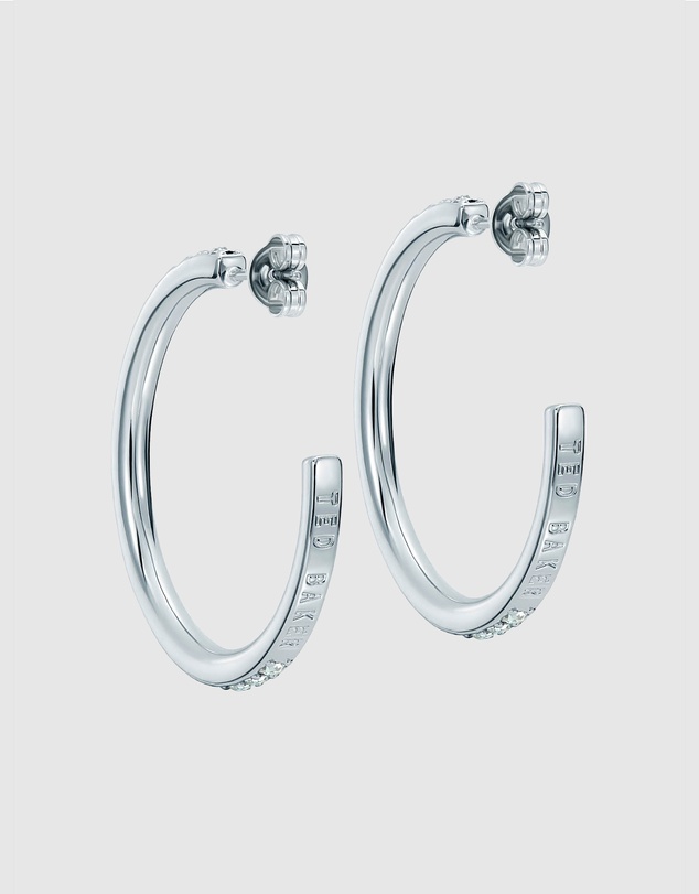 Ted Baker - CLANCI: Medium Crystal Hoop Earrings