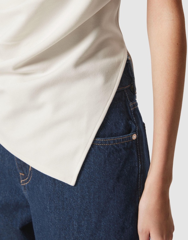 & Other Stories - Draped Asymmetric T-Shirt
