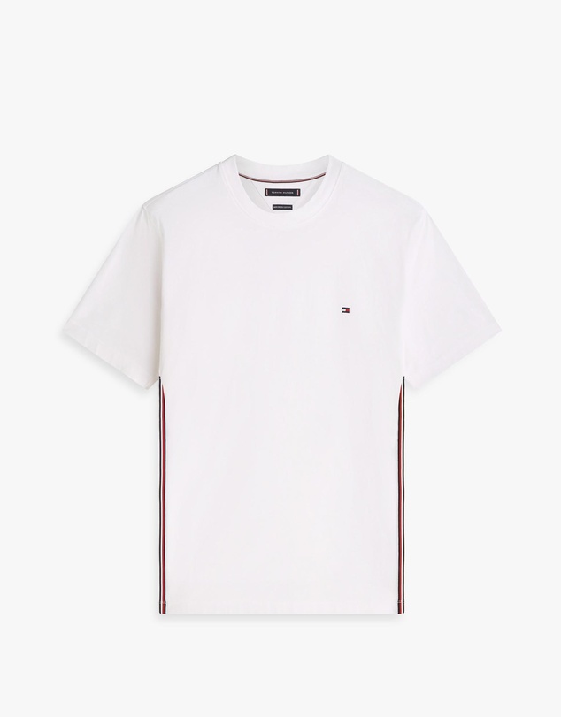 Tommy Hilfiger - Global Stripe Side Seam Jersey T-Shirt