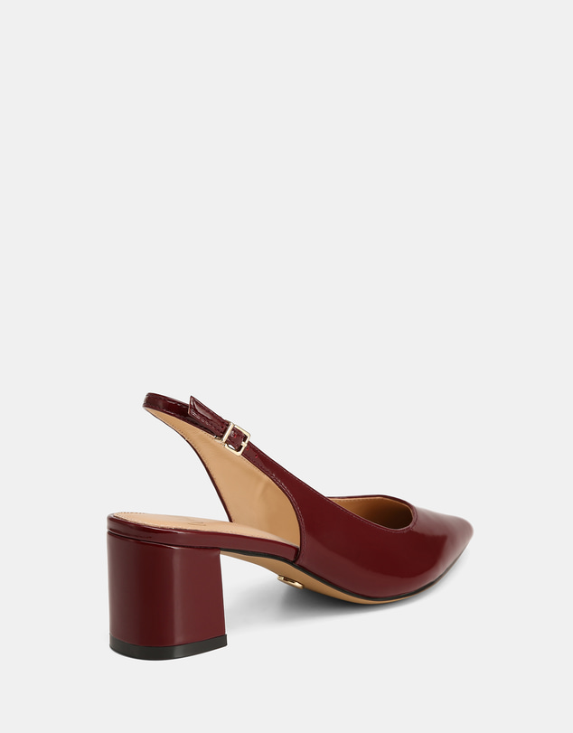 Wittner - Kennedy Patent Leather Slingbacks