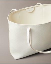 Calvin Klein - Allover Monogram Logo Small Tote Bag with Pouch