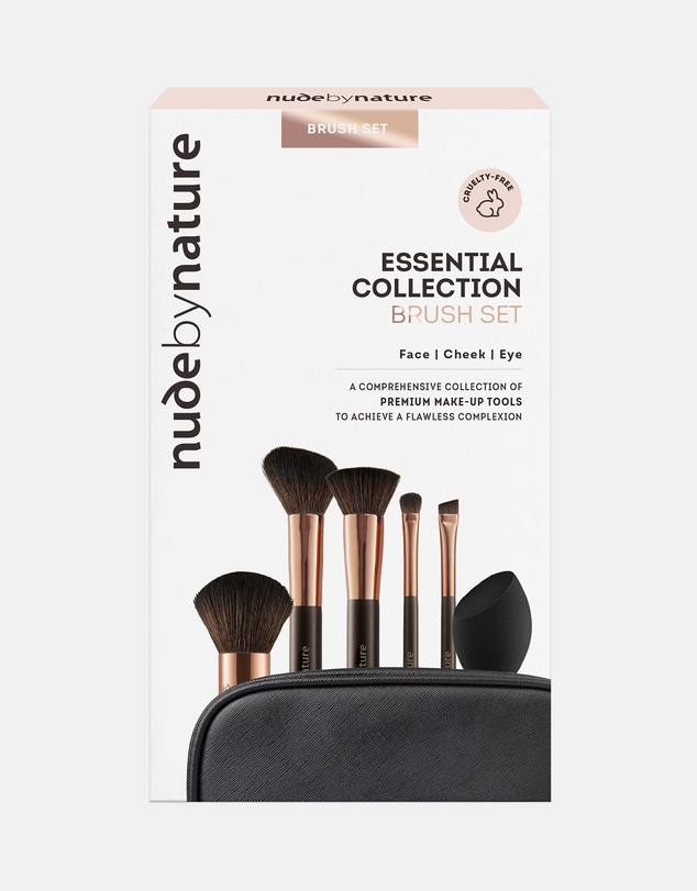 Nude by Nature - Essential Collection Brush Set