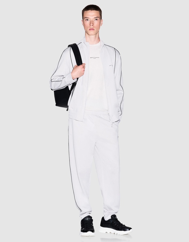 Armani Exchange - Contrast Piping Jogger Pants