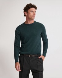 Oxford - Crew Neck Pure Merino Wool Pullover