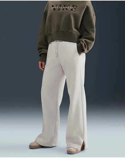 Nike - Sportswear Phoenix Fleece High-Waisted Wide-Leg Pants