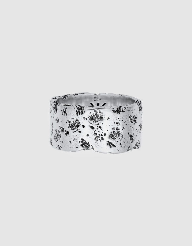 Kuzzoi - ICONIC EXCLUSIVE - Wide Band Ring in 925 Sterling Silver