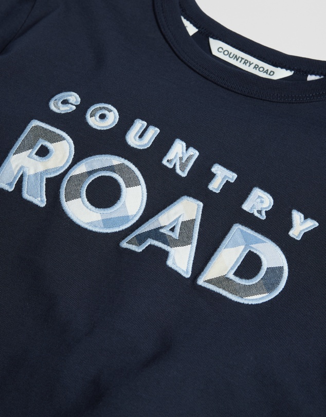Country Road - Australian Cotton Short Sleeve Logo Pyjama Set
