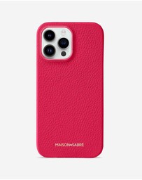 Maison De Sabre - Leather Phone Case  (iPhone 15 Pro)