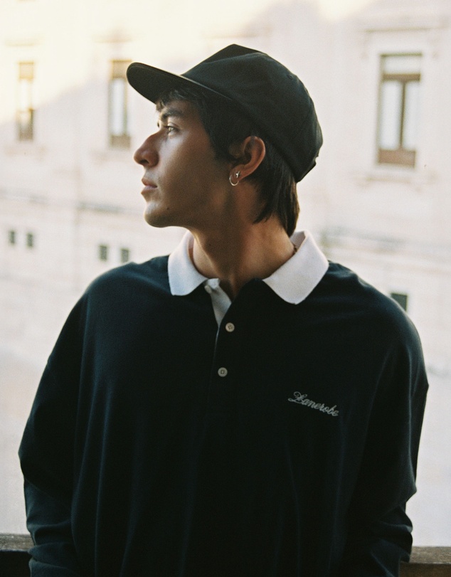 Zanerobe - Box Crop Rugby Shirt Navy White