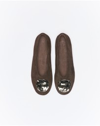 Goldie The Label - Zadie Leather Ballet