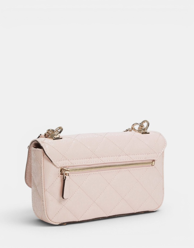 GUESS - Pink Libby Flap Crossbody Bag