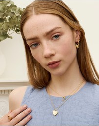 Ottoman Hands - Heart Locket Pendant Necklace