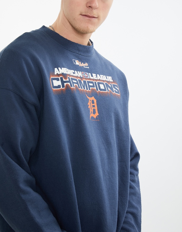 Vintage by The Real Deal - Pre Loved - Vintage MLB Detroit Tigers Sweatshirt