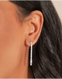 Mestige - Faye Earrings - Silver Plated
