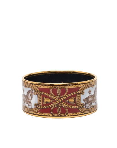 Pre-Loved by Azura Reborn - Pre-Loved Extra Wide Enamel Grand Apparat Bracelet 70