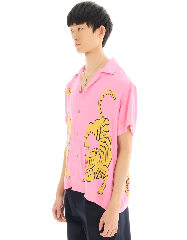 THE TALES - Crouching Tiger Silk Shirt