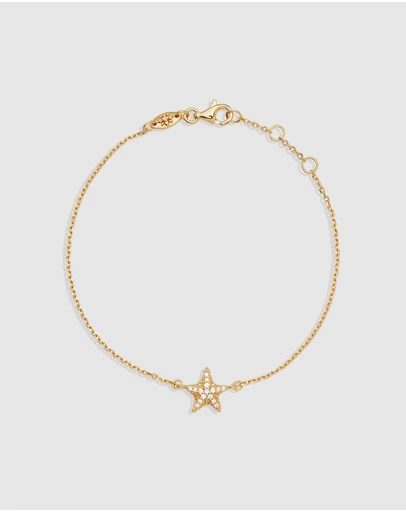 By Charlotte - By the Sea Starfish Bracelet