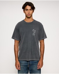 Nudie Jeans - Koffe Scratched Tracks T-Shirt