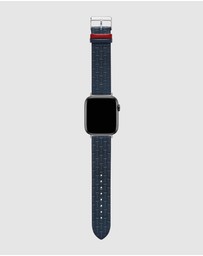Ted Baker - Ted Baker Apple Band - Ted Embossed Blue