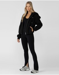 Lorna Jane - Split Hem Full Length Leggings