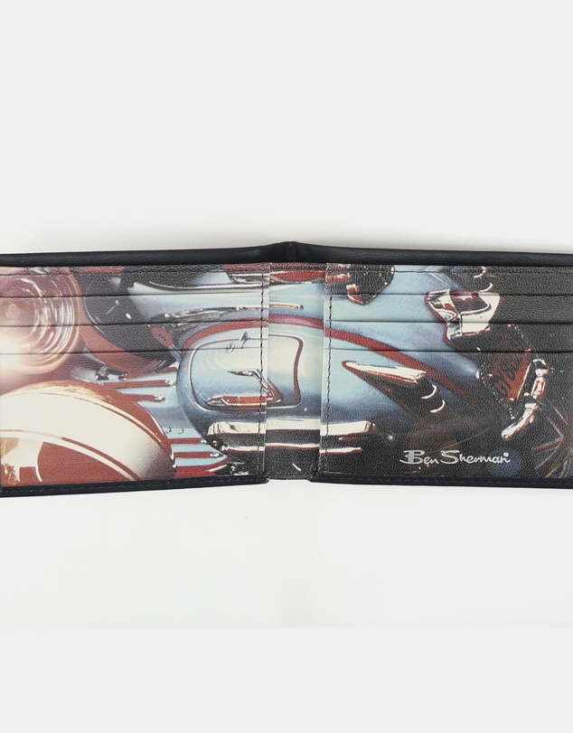 Ben Sherman - Bifold Wallet with Interior Print