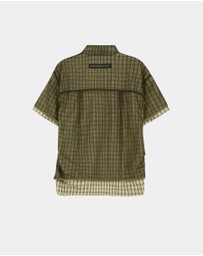 Andersson Bell - Check Sheer Layered Shirt