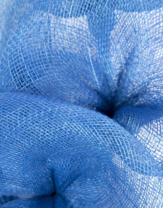 Max Alexander - Large Lilly Royal Blue Flower Fascinator