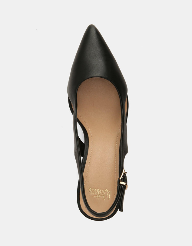 Wittner - Rachel High Sandals Black Leather