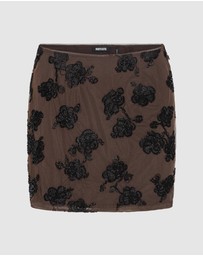ROTATE - Beaded Mini Skirt