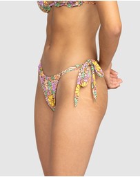 Roxy - All About Sol Cheeky Bikini Bottoms For Women